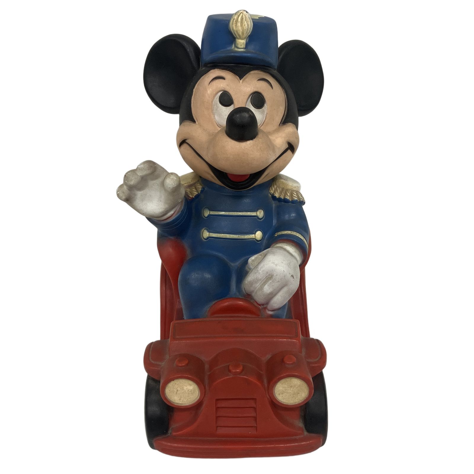 メーカー不明 ディズニー ミッキーマウス ソフビ 貯金箱 全高約31 cm フィギュア