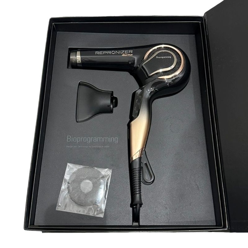 LUMIELINA REPRONIZER 4D Plus REP4D-JP ヘアドライヤー ブラック 動作