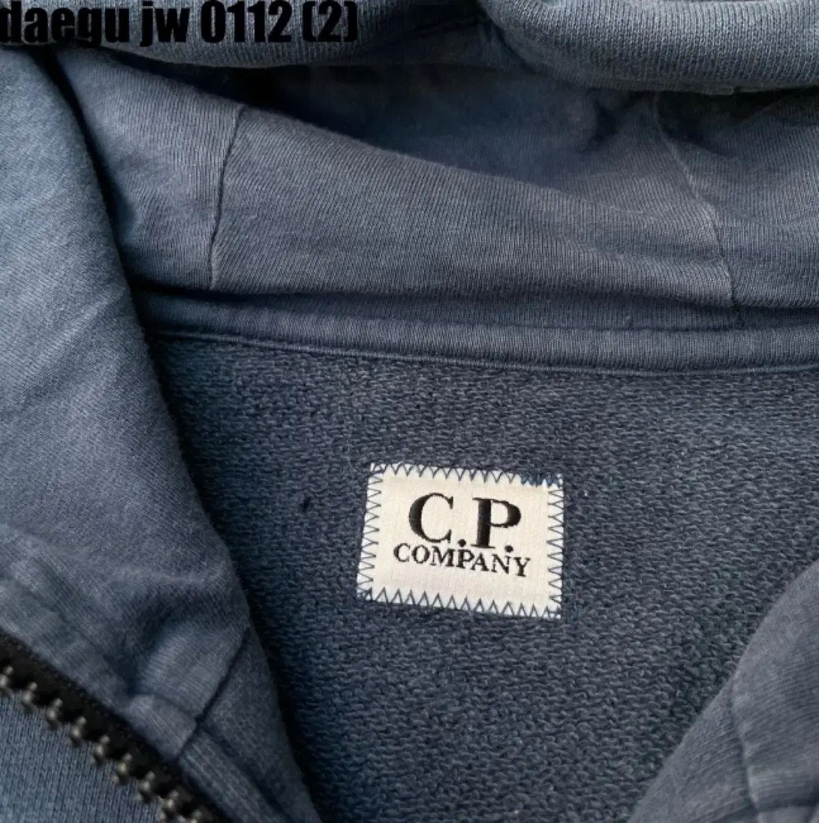  C.P. COMPANY シーピーカンパニー ゴーグル ジップアップ フーディー ネイビー S パーカー トップス