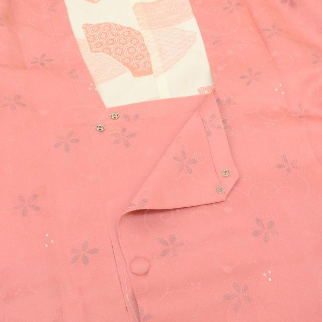 道行コート リサイクル着物 正絹 絹 未使用品 丹後ちりめん 身丈86.5cm