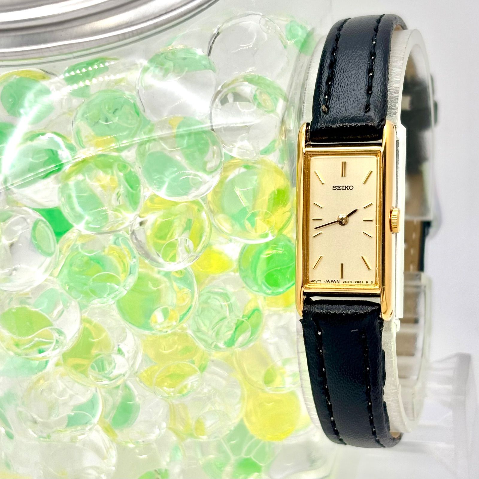 新品電池】SEIKO セイコー レディース 腕時計 ゴールド