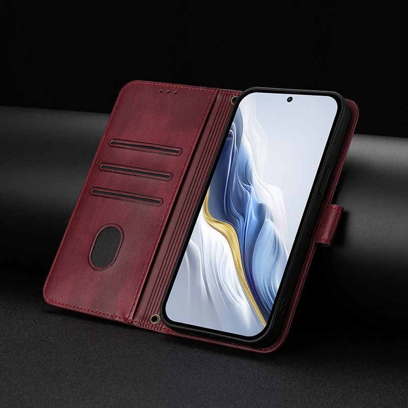 POCO X7 Pro 携帯ケース 8色 ストラップ付き レトロ 高級感 カード入れ