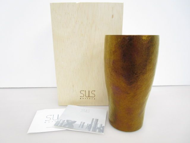 SUSgallery サスギャラリー 真空チタンテーブルウェアシリーズ ボトルキーパー S 400 B MZ 木箱入 764 351 4000_104