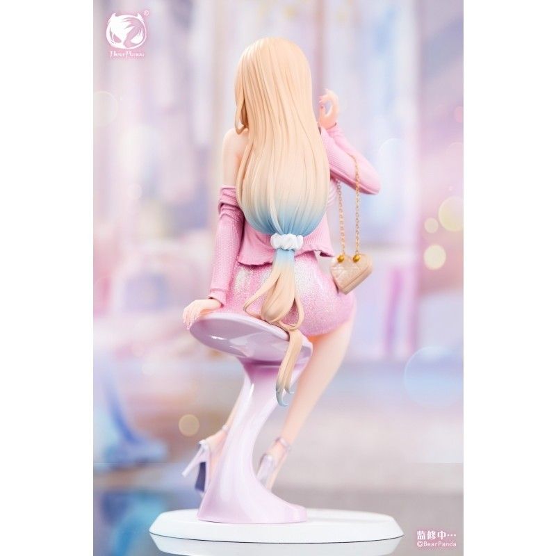 差し替え顔パーツ2種&背景タペストリー付属 家庭教師 冬山あさこ 1/6 完成品 フィギュア BearPanda(ベアパンダ) 差し替え顔パーツ2種&背景タペストリー付属 家庭教師 冬山あさこ 1/6