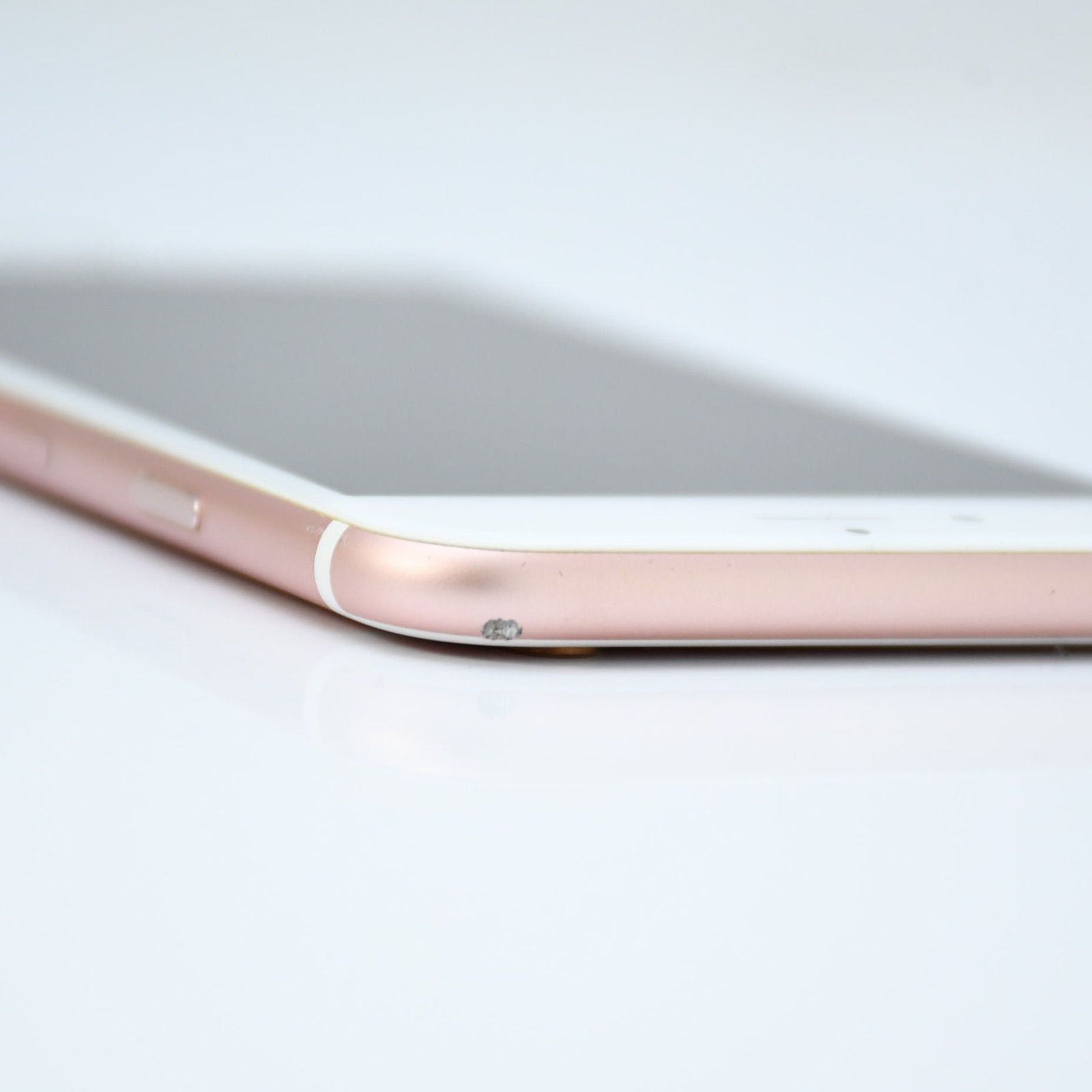液晶美品＊純正バッテリー91%】SIMフリー iPhone6s 32GB ローズ