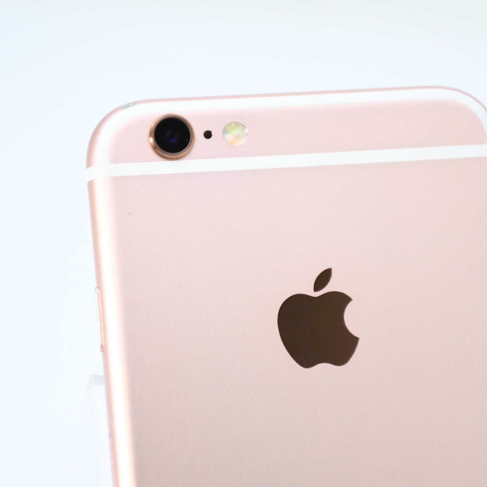 液晶美品＊純正バッテリー91%】SIMフリー iPhone6s 32GB ローズ