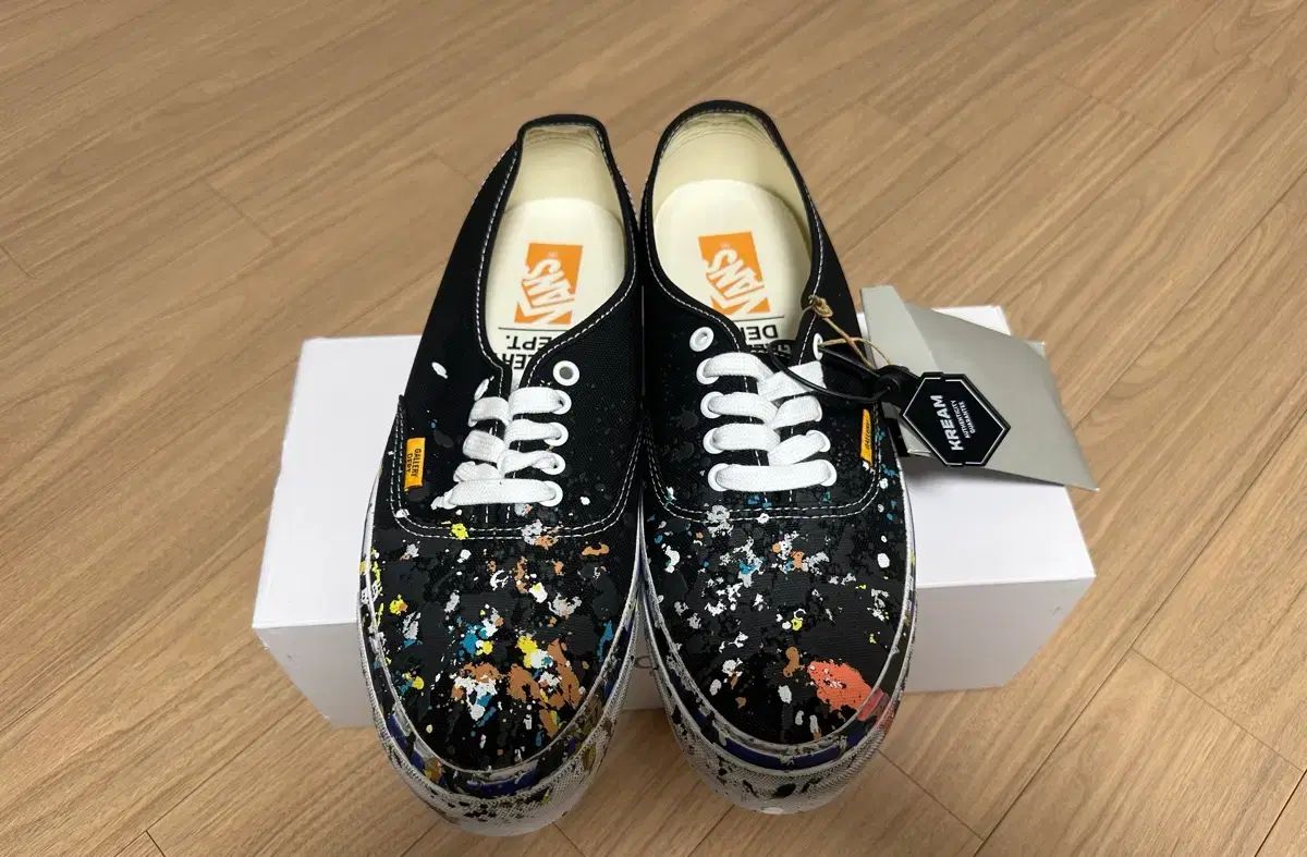 280 VANS x GALLERY DEPT OTW アセンティック 44 ブラック