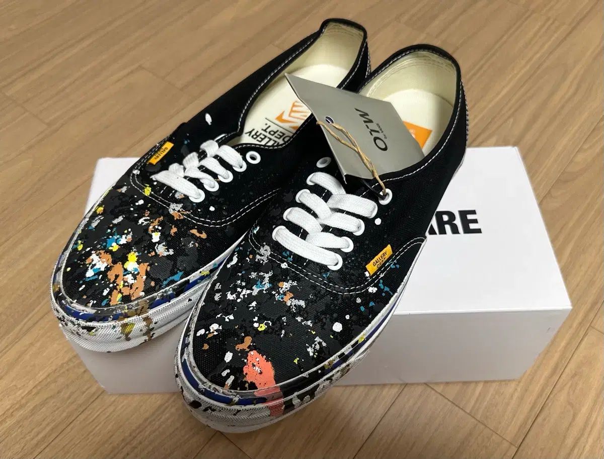 280 VANS x GALLERY DEPT OTW アセンティック 44 ブラック