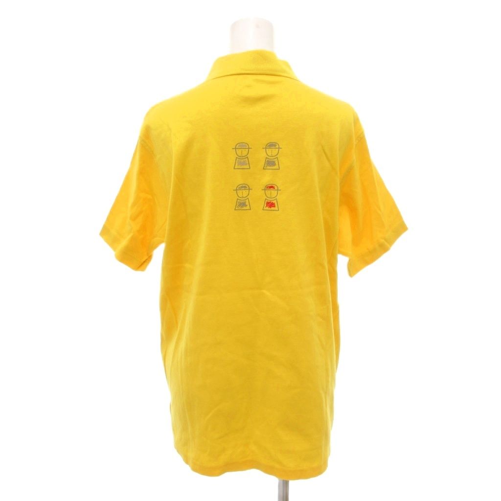 ピッコーネ PICONE ポロシャツ ジッパー 半袖 38 黄 イエロー /NL