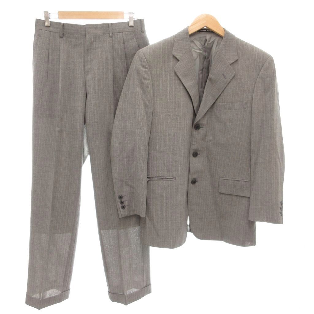 ハナエモリ HANAE MORI スーツ テーラードジャケット 背抜き 見せ開き