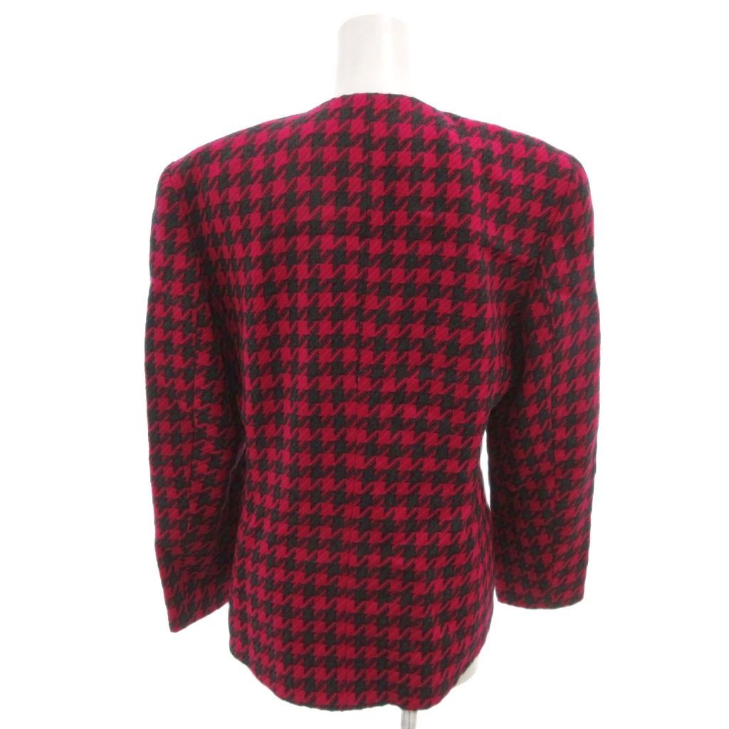 ピエールカルダン Pierre Cardin ノーカラージャケット ウール 9