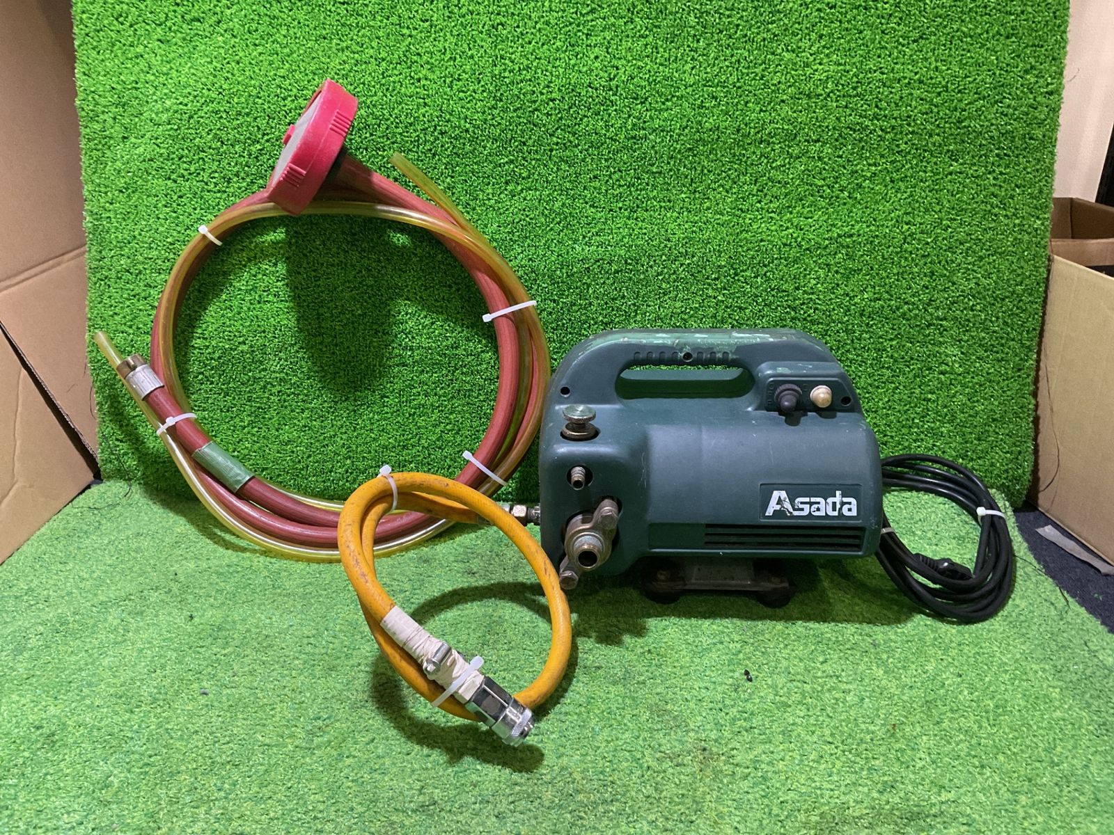 ASADA EP 440 電動テストポンプ ホース有り ス 48