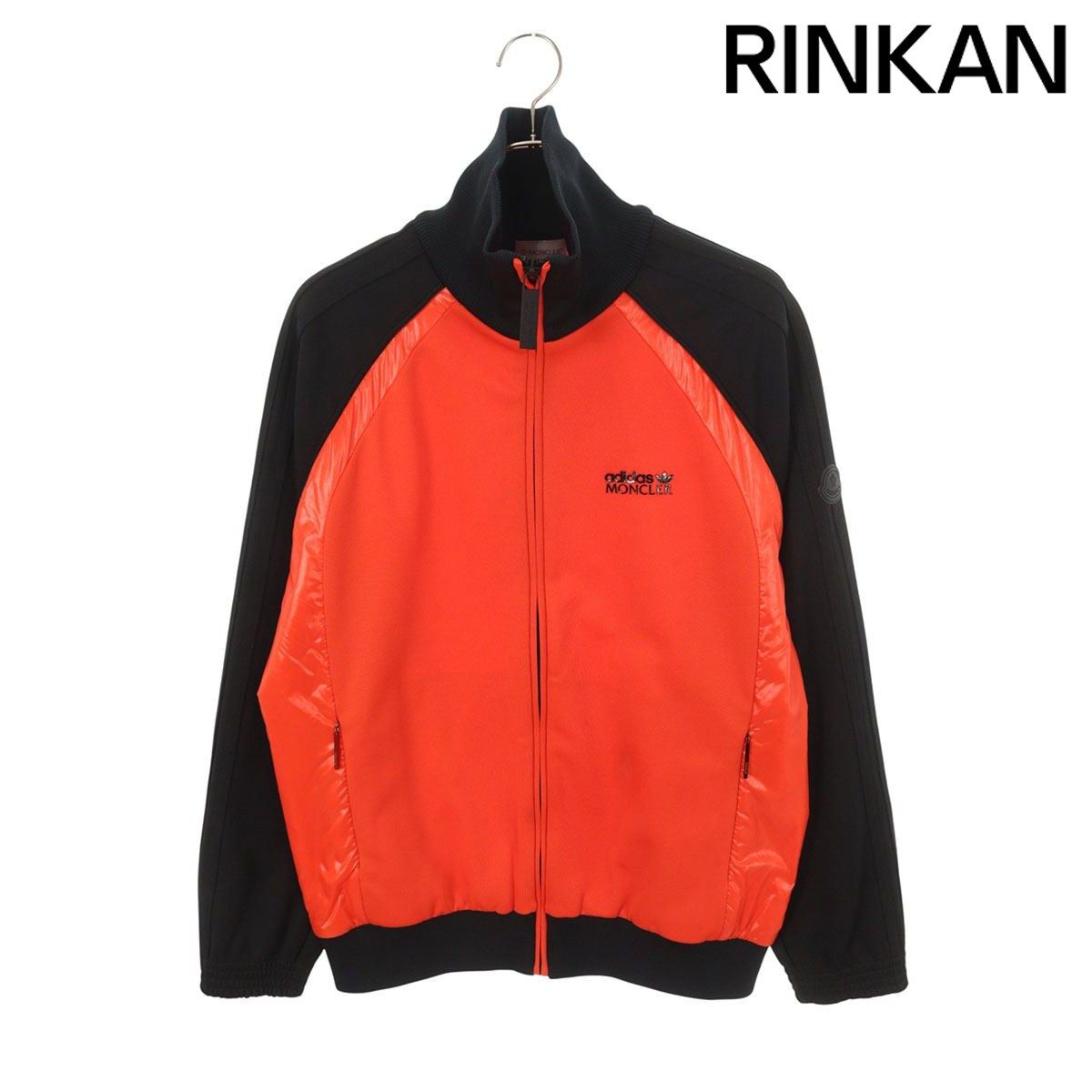 モンクレールジーニアス ×アディダス adidas ZIP UP CARDIGAN ラバーロゴジップアップトラックジャケットブルゾン メンズ S