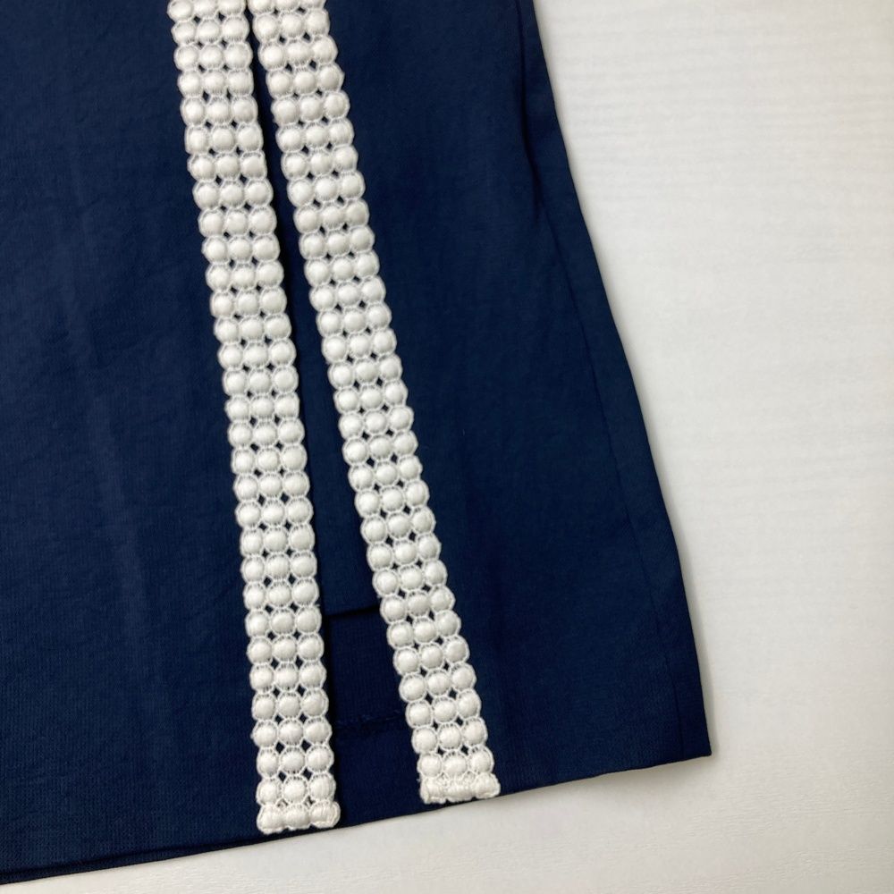 新品未使用　BEAMS GOLF レディース スカート M ネイビー サイズ：M BEAMS GOLF ビームスゴルフ パープルレーベル レース装飾