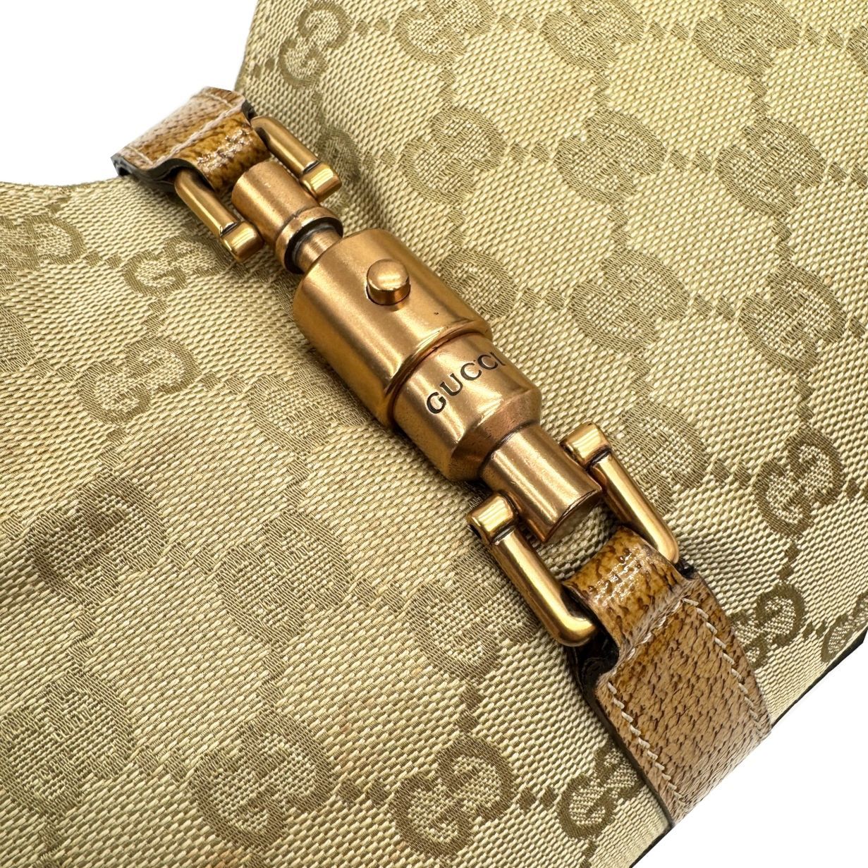 中古】GUCCI グッチ ニュージャッキー 124407 ハンドバッグ GG