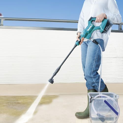 迅速に発送 マキタ Makita 充電式洗浄機 18 V バッテリ 充電器別売 1354790 c