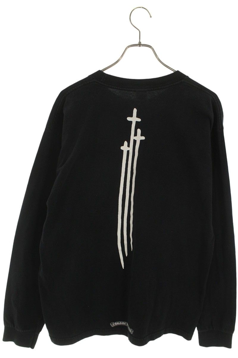 クロムハーツ CH L/S /1 RS3クロスバックプリント長袖カットソー