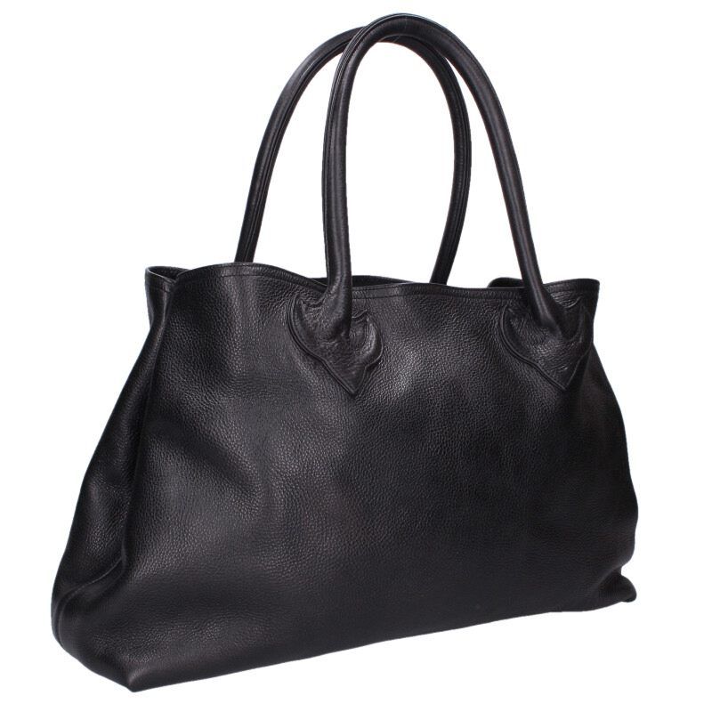 クロムハーツ TOTE W SNP BS FLUER BSフレアレザーパッチトートバッグ
