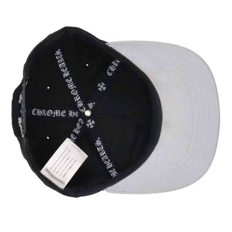 クロムハーツ CH HAT CHロゴ刺繍ベースボールキャップ メンズ ONE SIZE
