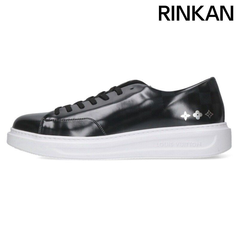ルイヴィトン ビバリーヒルズ ダミエレザーローカットスニーカー メンズ 9