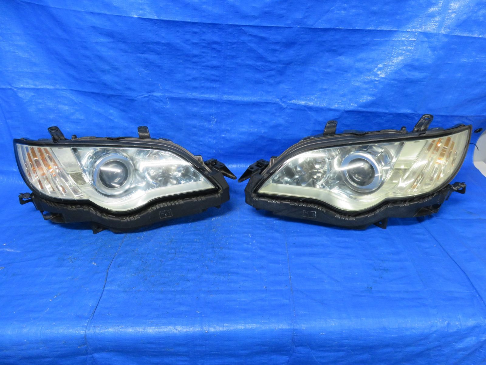 レガシィ ヘッドライト BH5 HID 純正 レベライザー ヘッドランプ 左