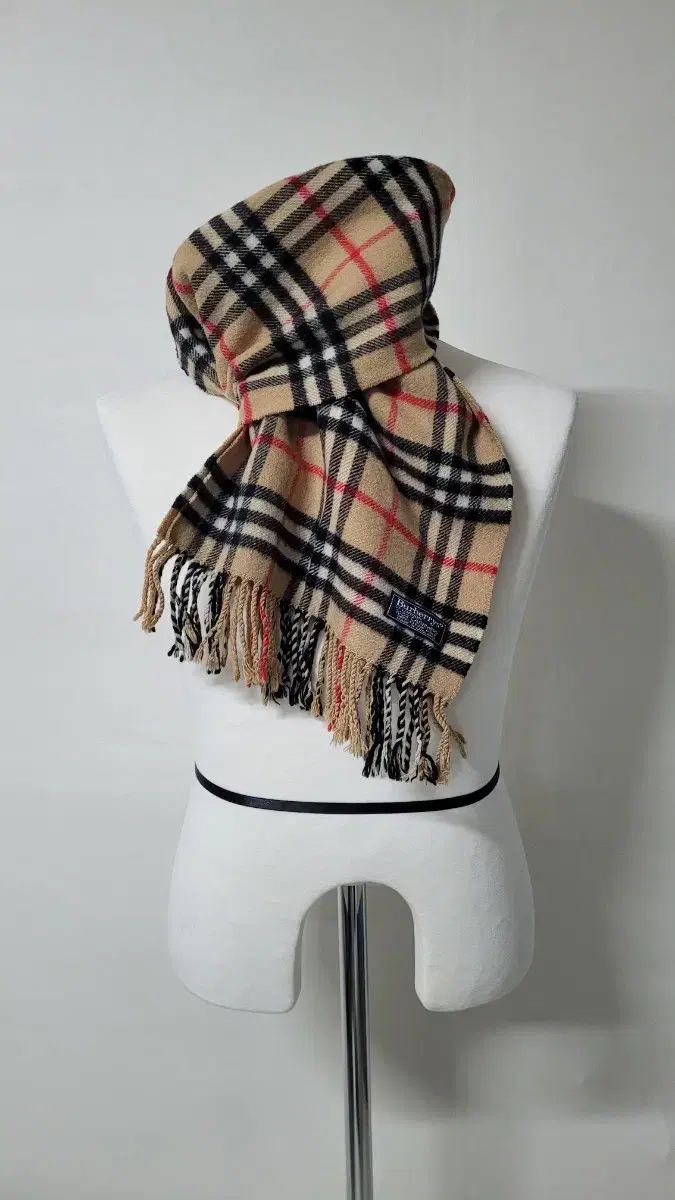 s バーバリー 90 ベージュ ノヴァチェック カシミア マフラー