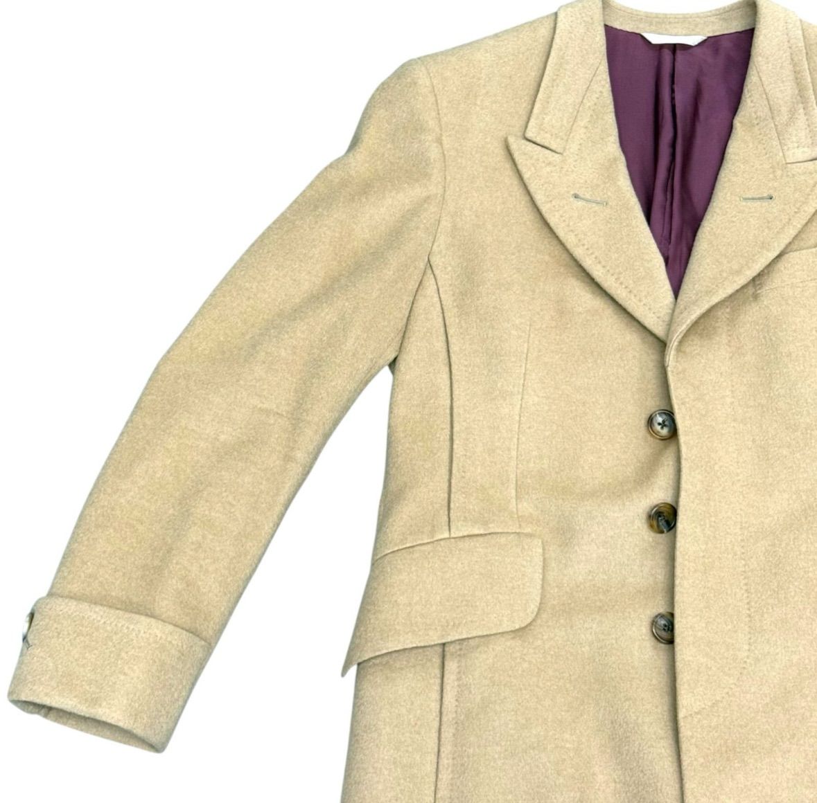 Paul Smith Collection キャメル100% チェスターコート 最終値下げ❗️】ポールスミス キャメル100％ダブルチェスターコート L