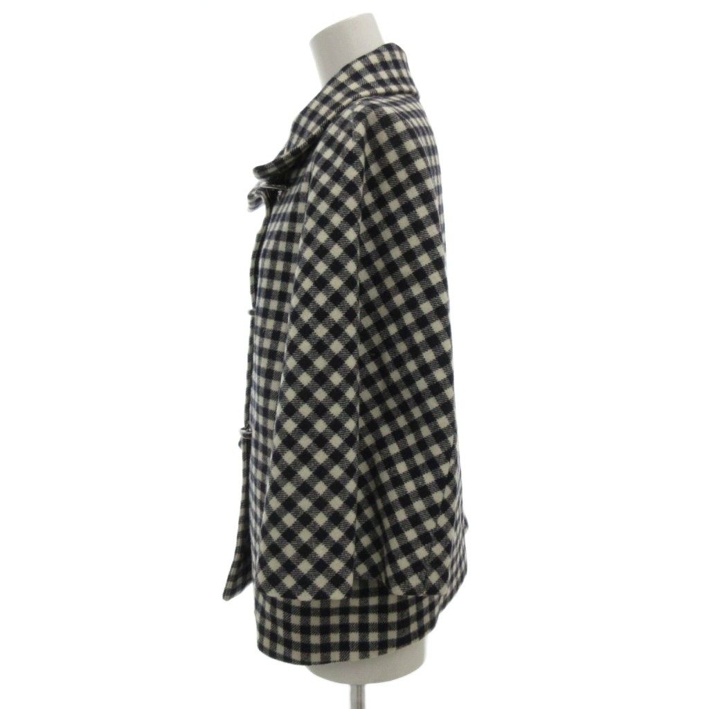 フェイ Fay ファイヤーマンジャケット ギンガムチェック S 紺 ネイビー