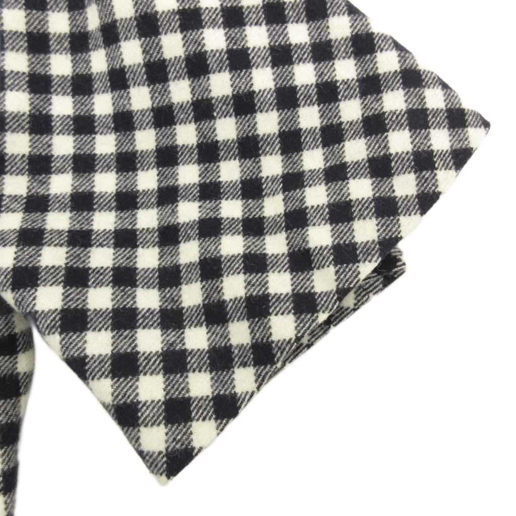 フェイ Fay ファイヤーマンジャケット ギンガムチェック S 紺 ネイビー