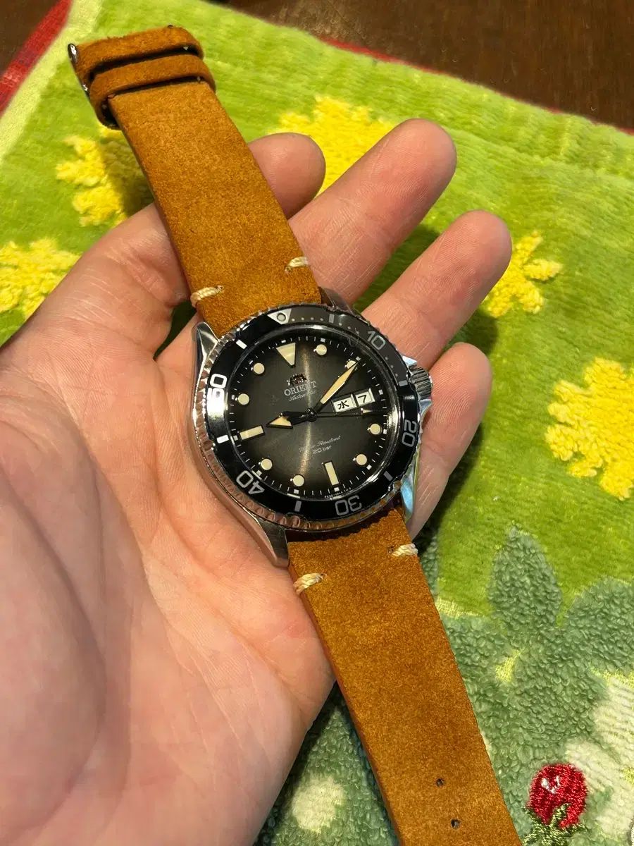  数学Ⅱ ヴィンテージ ブラック ハン HAN 창 ベーシックカラー 自動巻き時計 腕時計(アナログ)