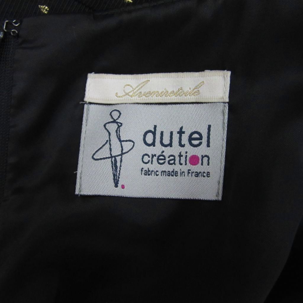 アベニールエトワール Aveniretoile ワンピース ドット柄 ひざ丈 36 S