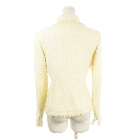 クードシャンス CdeC COUP DE CHANCE ツイードジャケット 38 ベージュ