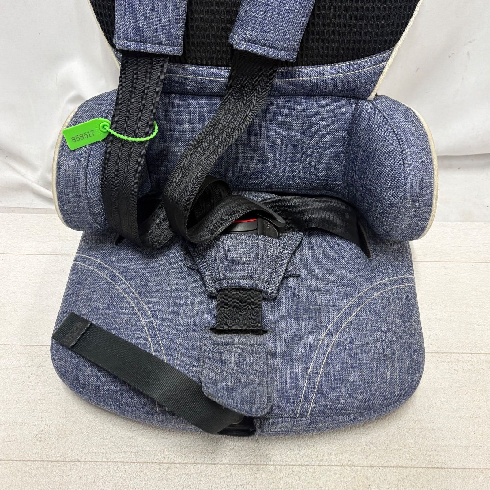 日本育児 トラベルベスト ECプラス コンパクトチャイルドシート デニム