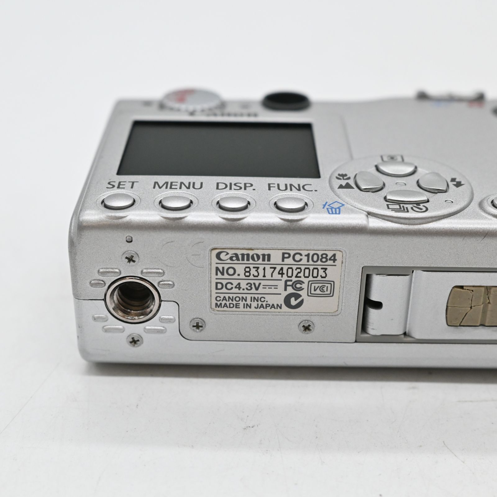 並品】Canon IXY DIGITAL 500 シルバー コンパクトデジタルカメラ