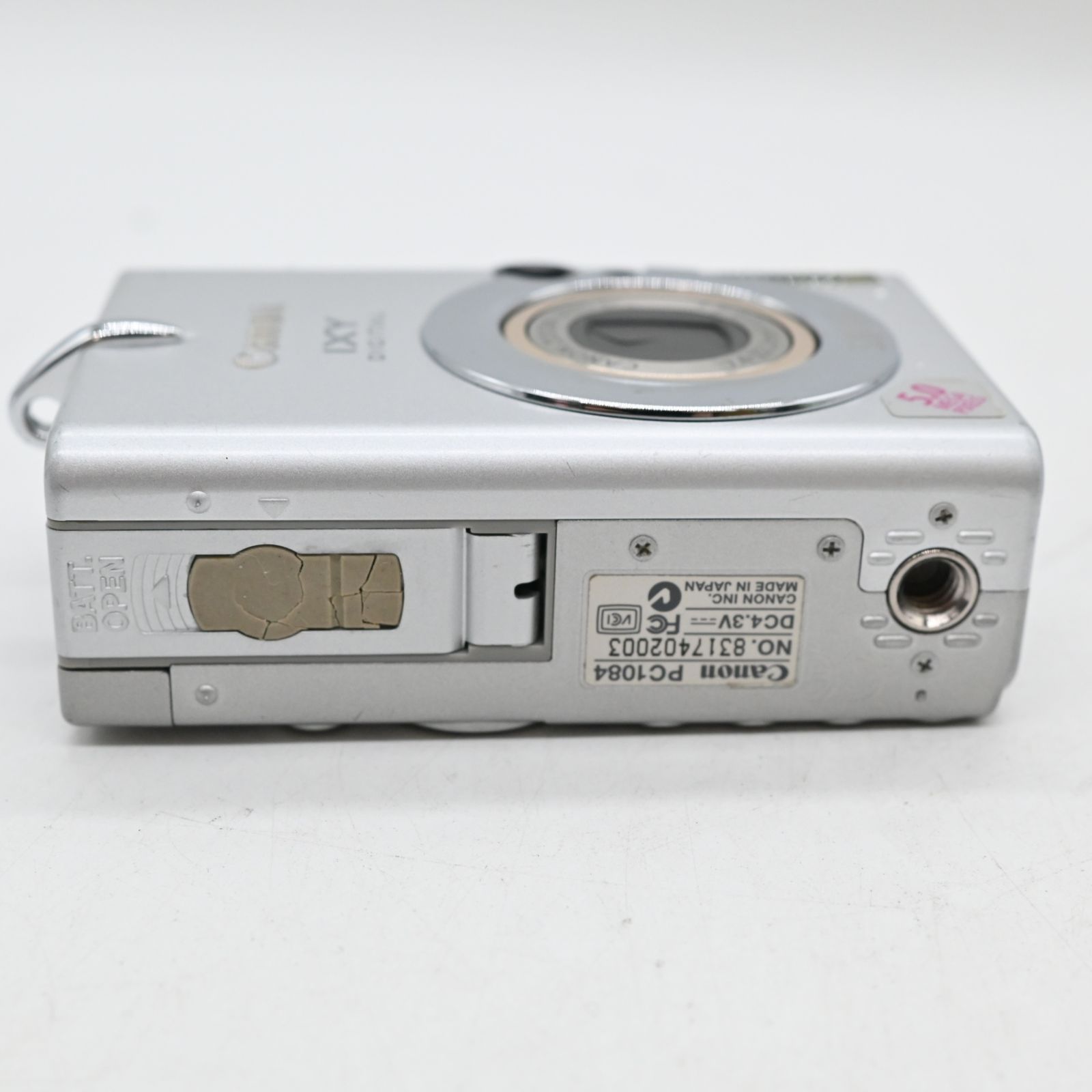 並品】Canon IXY DIGITAL 500 シルバー コンパクトデジタルカメラ 