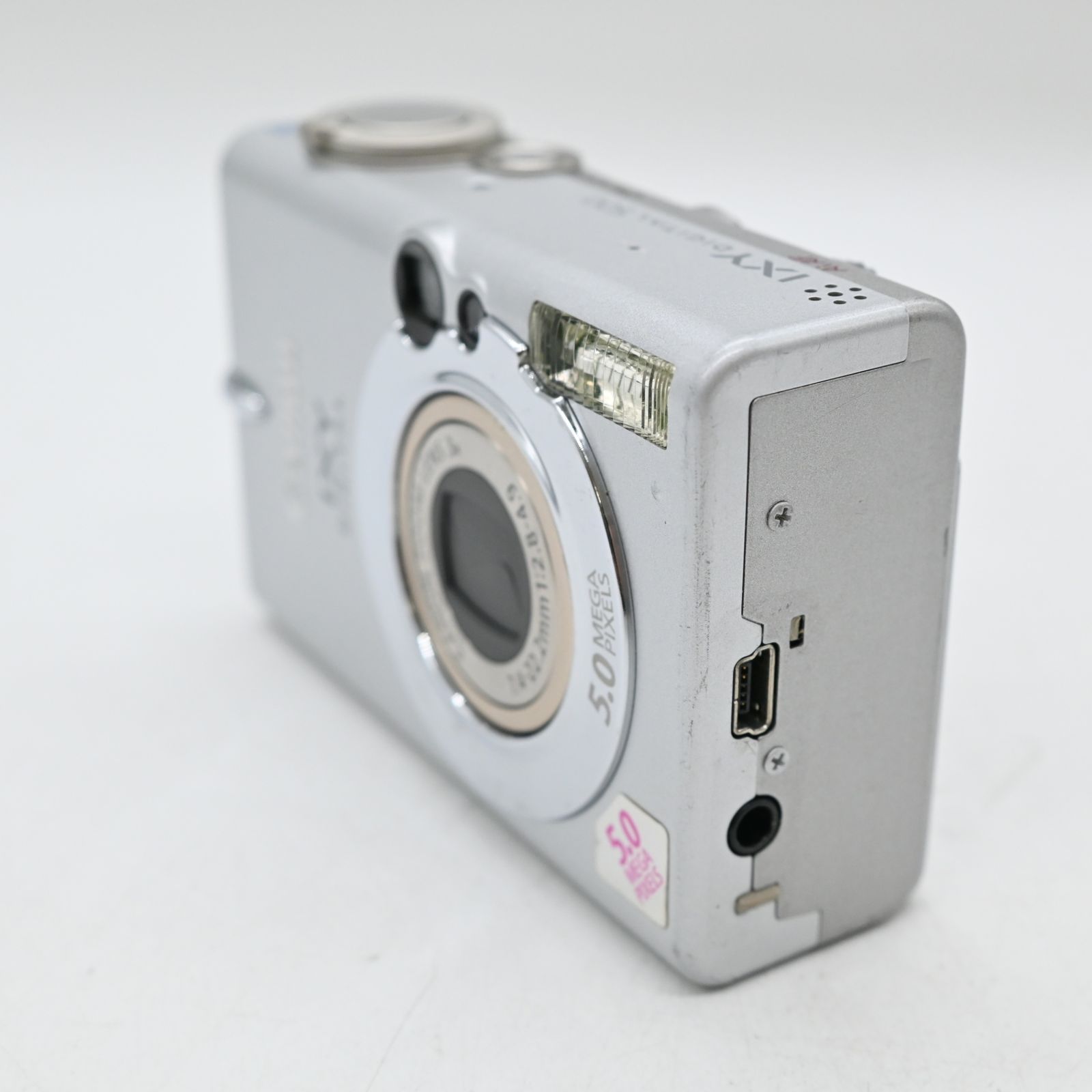 並品】Canon IXY DIGITAL 500 シルバー コンパクトデジタルカメラ