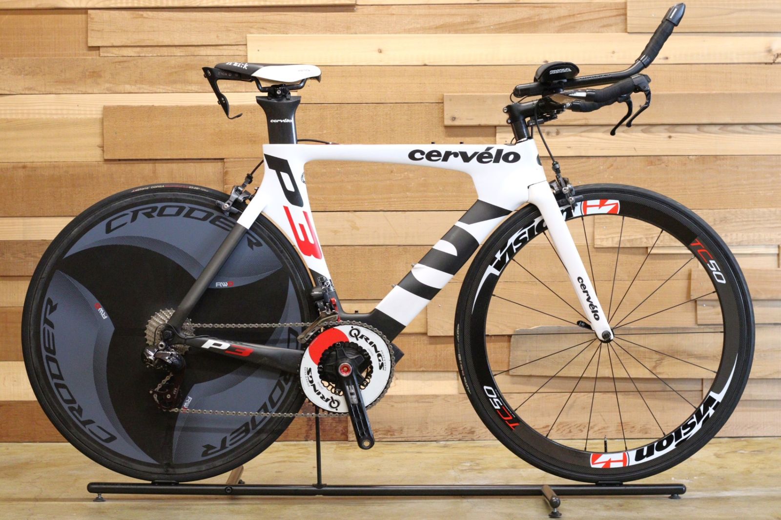サーヴェロ CERVELO P3 2014 51サイズ アルテグラ 6870 MIX 11S Di2 カーボン トライアスロンバイク TTバイク【立川店】