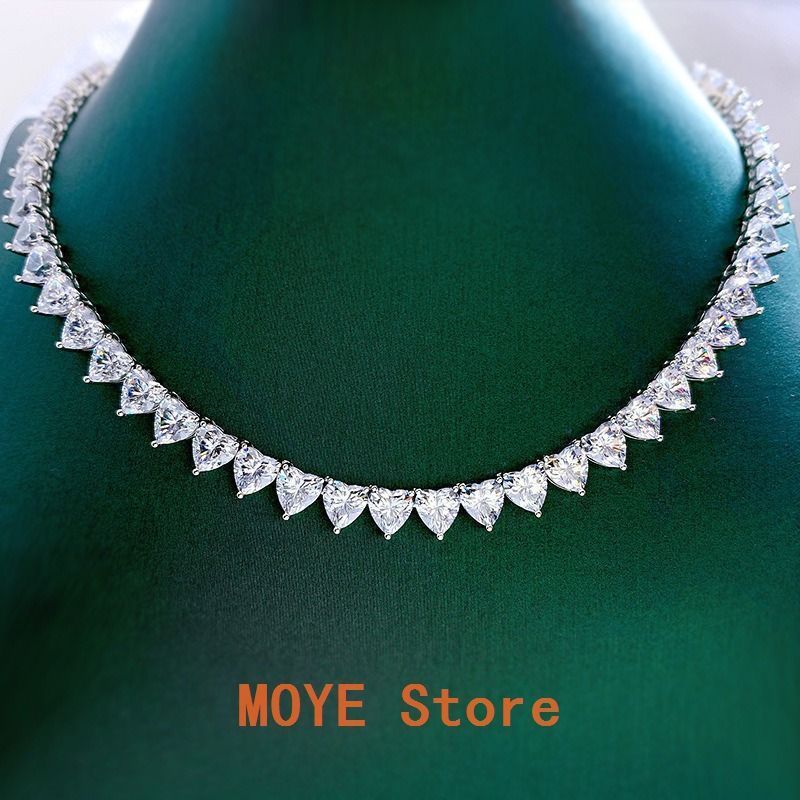 ネックレス 人工ダイヤモンド シルバー925 普段使い 冠婚葬祭 卒業式 人工宝石 結婚式 ペンダント ファッションネックレス ジュエリー アクセサリー レディース パーティー ギフト プレゼント zb 44 0316