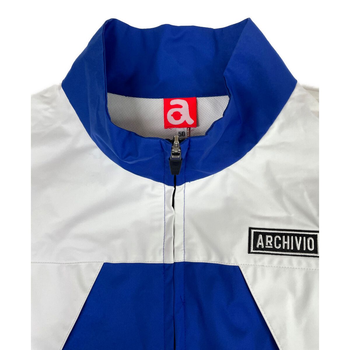 未使用品 メンズ アルチビオ archivio フルジップアウター 50(LL) 青系