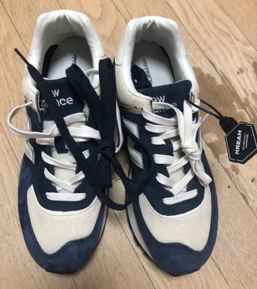 ニュー ンス 574 レガシー ブルー ネイビー