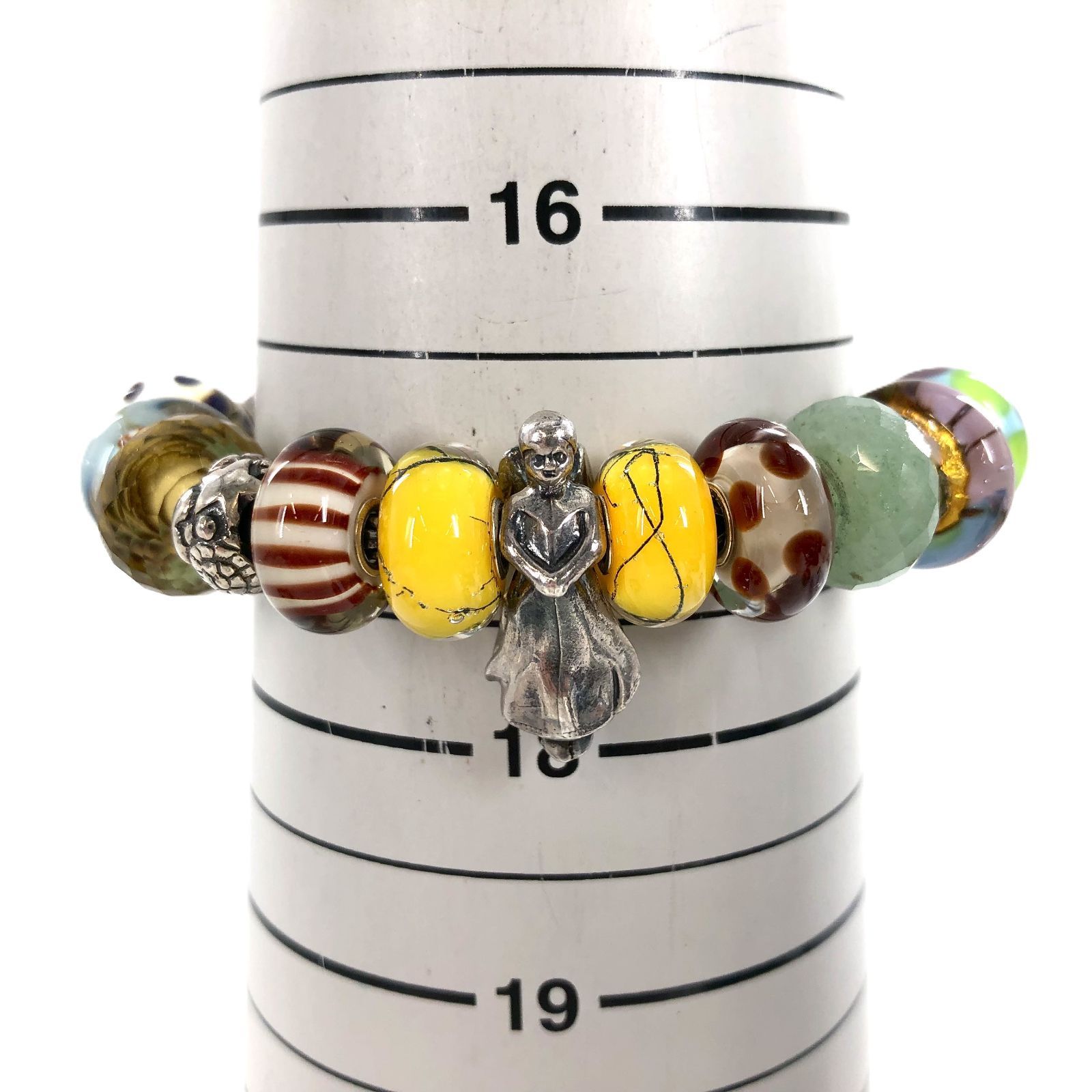 Trollbeads トロールビーズ ブレスレット レディース ストーン 刻印