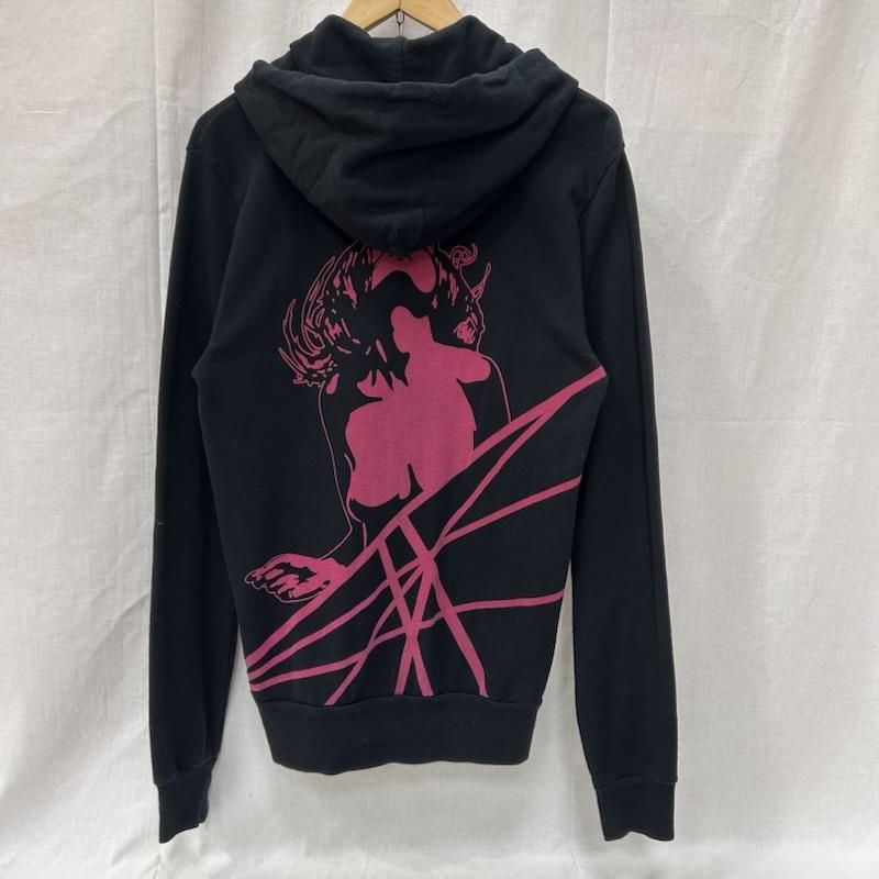 ヒステリックグラマー ジップパーカー ヒスガール バックプリント