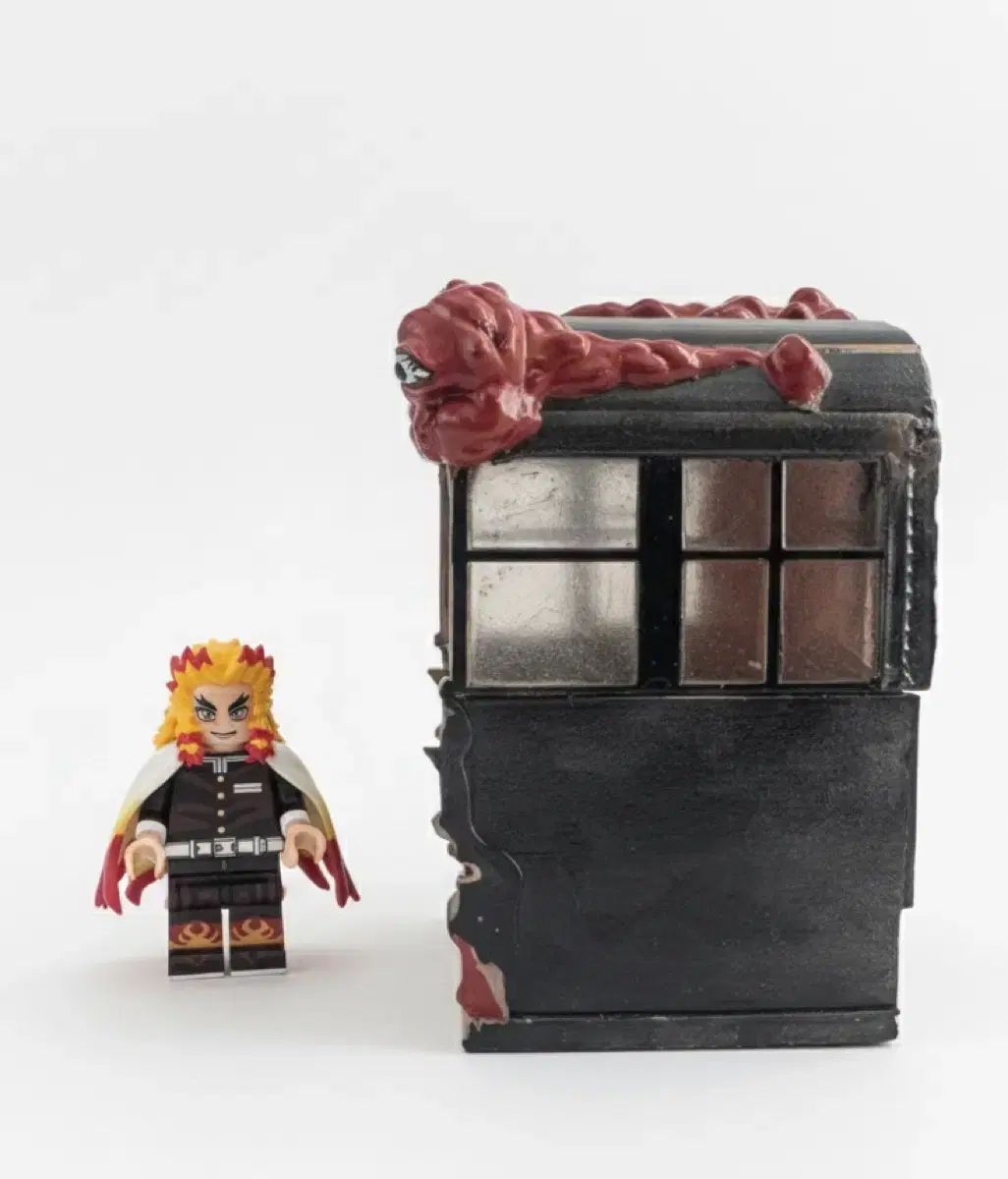 数量 煉獄 LEGOブロック 劇場版 鬼滅の刃 無限列車編 ジオラマ ベース