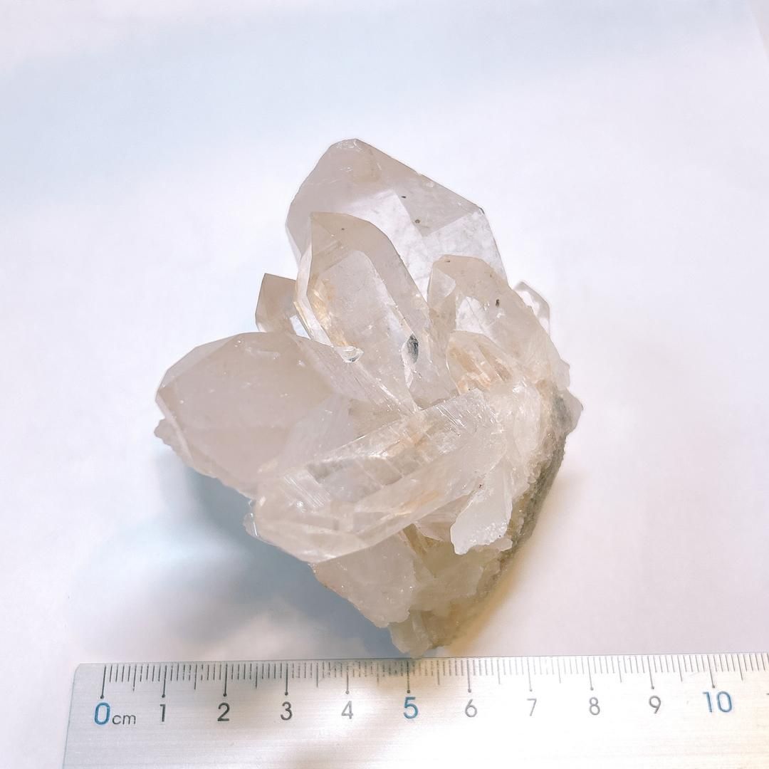  E17578 ヒマラヤ水晶 ヒマラヤ産 マニカラン産 水晶クラスター クォーツ 原石 天然石 鉱物 パワーストーン 食卓小物 置物 インテリア小物