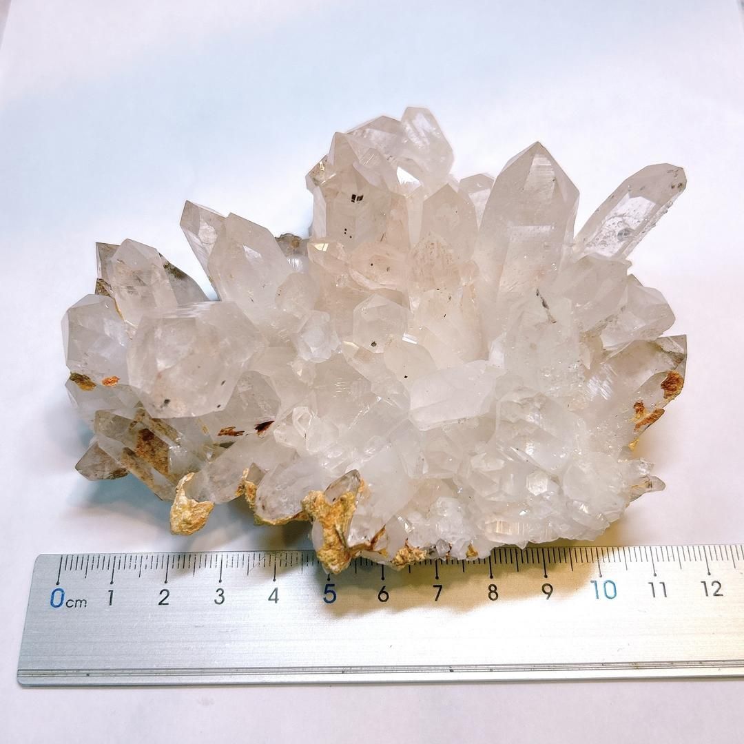 E17580】ヒマラヤ水晶 黄鉄鉱入り ヒマラヤ産 マニカラン産 水晶