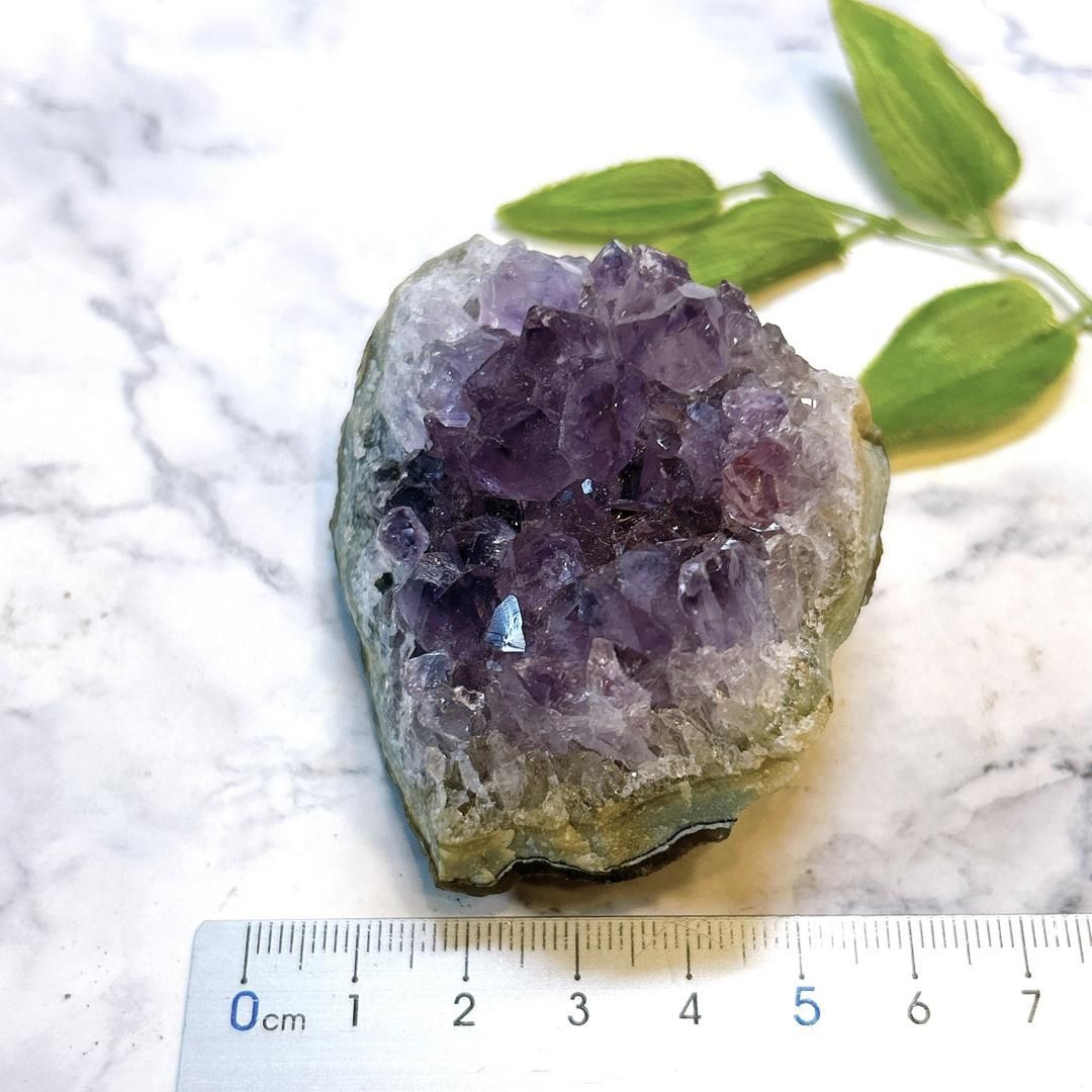 ウルグアイ産 アメジスト&クォーツ クリスタル 121g AMT247