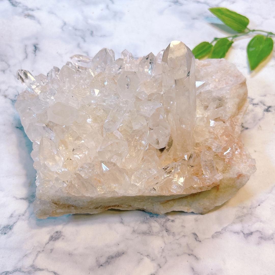 E 17588 ヒマラヤ水晶 ヒマラヤ産 マニカラン産 水晶クラスター クォーツ 原石 天然石 鉱物 パワーストーン