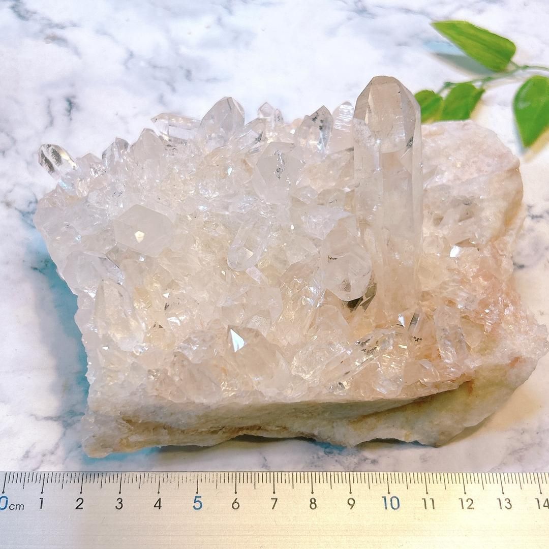 E17588】ヒマラヤ水晶 ヒマラヤ産 マニカラン産 水晶クラスター