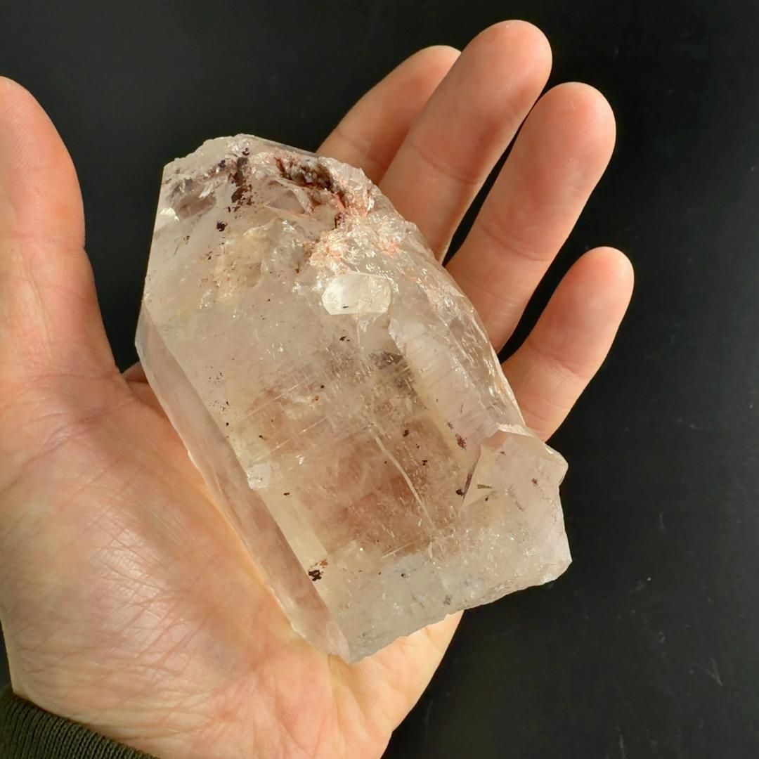 カテドラル水晶クラスター E32795】ピンクカテドラル 水晶 クォーツ ピンク カテドラル ヒマラヤ