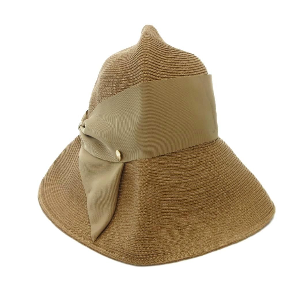 アシーナ ニューヨーク Athena New York 麦わら帽子 ハット ベージュ